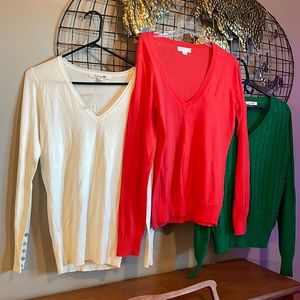Lot of three NWT forever 21 thin sweaters